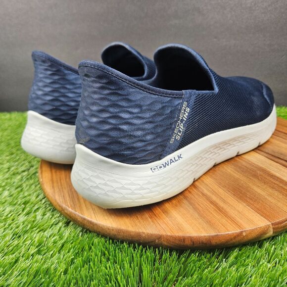 Skechers Mens Slip-ins Go Walk Flex 216491WW Blue Walking Sneaker Size 10.5 WW main image 7